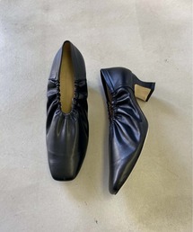 LA BELLE ETUDE | 【LE VERNIS】ギャザースクエアパンプス(パンプス)