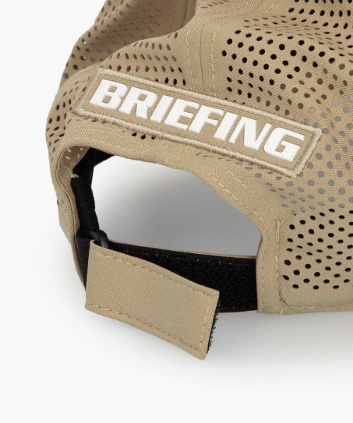 BRIEFING（ブリーフィング）の「【ブリーフィングゴルフ】MENS TOUR PUNCHING MESH CAP（キャップ・メンズ・ブラック/グレー/ネイビー/ホワイト/ベージュ・FREE）」の10枚目の写真