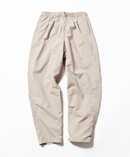 BURLAP OUTFITTER(バーラップアウトフィッター)の「BURLAP OUTFITTER/バーラップアウトフィッター TRACK PANTS ナイロンパンツ テーパードパンツ(スラックス・メンズ・オリーブ/ブラック/チャコール/サンドベージュ・L/M)」の4枚目の写真