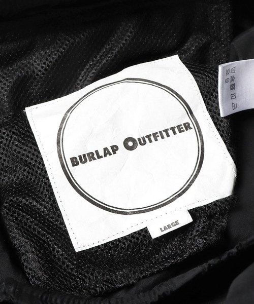 BURLAP OUTFITTER(バーラップアウトフィッター)の「BURLAP OUTFITTER/バーラップアウトフィッター TRACK PANTS ナイロンパンツ テーパードパンツ(スラックス・メンズ・オリーブ/ブラック/チャコール/サンドベージュ・L/M)」の6枚目の写真