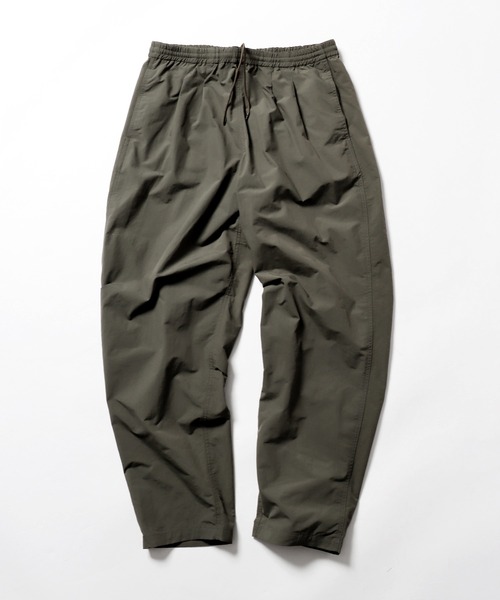 BURLAP OUTFITTER(バーラップアウトフィッター)の「BURLAP OUTFITTER/バーラップアウトフィッター TRACK PANTS ナイロンパンツ テーパードパンツ(スラックス・メンズ・オリーブ/ブラック/チャコール/サンドベージュ・L/M)」の21枚目の写真