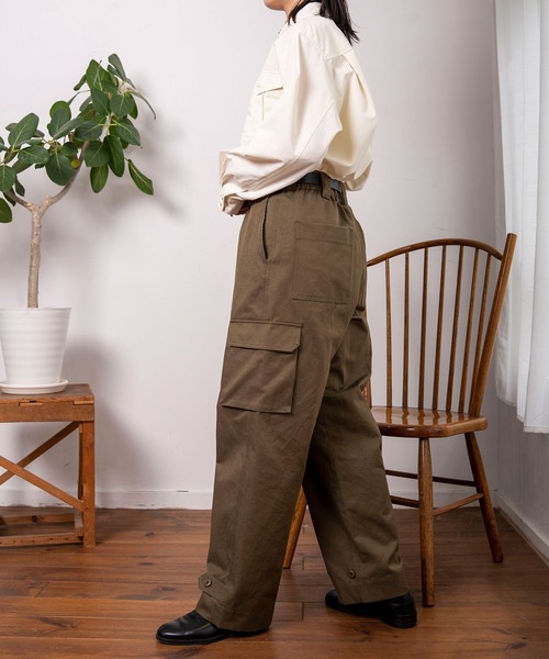 INTERPLAY（インタープレイ）の「【INTERPLAY x AYUMI】M47 type カーゴ パンツ（カーゴパンツ・レディース・カーキ/ネイビー/グレイッシュベージュ/ブラック・FREE）」の21枚目の写真