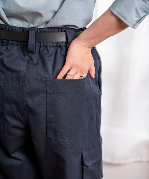 INTERPLAY（インタープレイ）の「【INTERPLAY x AYUMI】M47 type カーゴ パンツ（カーゴパンツ・レディース・カーキ/ネイビー/グレイッシュベージュ/ブラック・FREE）」の9枚目の写真