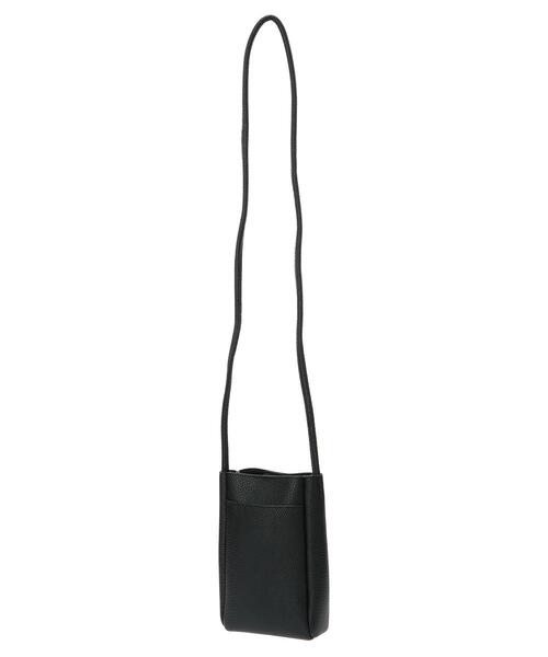 CRAFT STANDARD BOUTIQUE(クラフトスタンダードブティック)の「スマホポケット付キミニショルダーバッグ(ショルダーバッグ・メンズ・ブラック/グレイッシュベージュ・FREE)」の10枚目の写真
