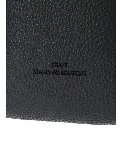 CRAFT STANDARD BOUTIQUE(クラフトスタンダードブティック)の「スマホポケット付キミニショルダーバッグ(ショルダーバッグ・メンズ・ブラック/グレイッシュベージュ・FREE)」の13枚目の写真