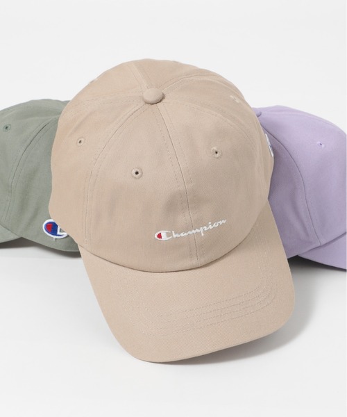 Champion(チャンピオン)の「【Champion】ツイルキャップ 181-019A(キャップ・メンズ・グリーン/ネイビー/ラベンダー/ベージュ/オフホワイト/ブラック・FREE)」の10枚目の写真