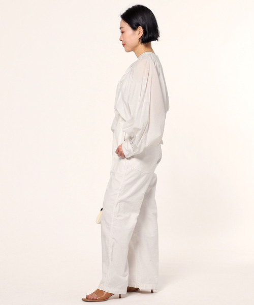 AP STUDIO（エーピーストゥディオ）の「SCENTOFクルーネックギャザーブラウス（シャツ/ブラウス・レディース・ホワイト・FREE）」の11枚目の写真