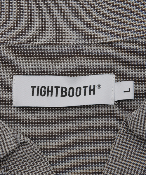 TIGHTBOOTHPRODUCTION タイトブース　ポロシャツ Lサイズ TIGHTBOOTH / タイトブース】L/S SLEEVE OPEN SHIRT（ポロシャツ