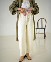 キルティングパンツ