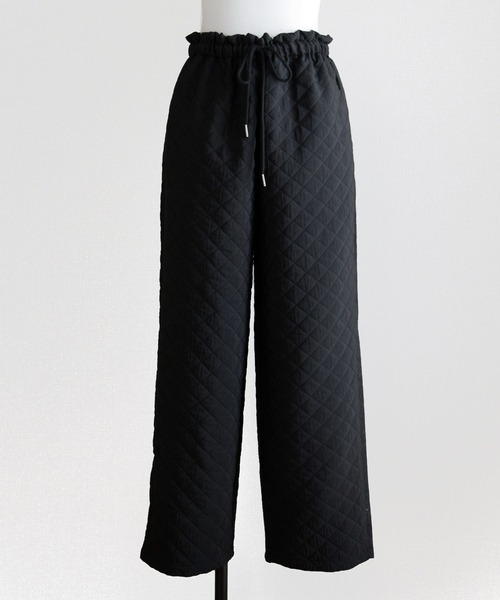 Marient（マリエント）の「キルティングパンツ（その他パンツ・レディース・アイボリー/ブラック・FREE）」の7枚目の写真