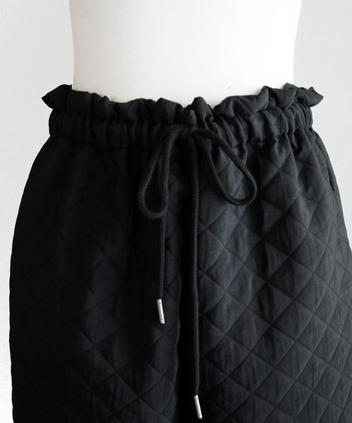 Marient（マリエント）の「キルティングパンツ（その他パンツ・レディース・アイボリー/ブラック・FREE）」の18枚目の写真