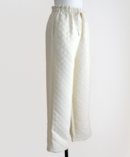 Marient（マリエント）の「キルティングパンツ（その他パンツ・レディース・アイボリー/ブラック・FREE）」の19枚目の写真