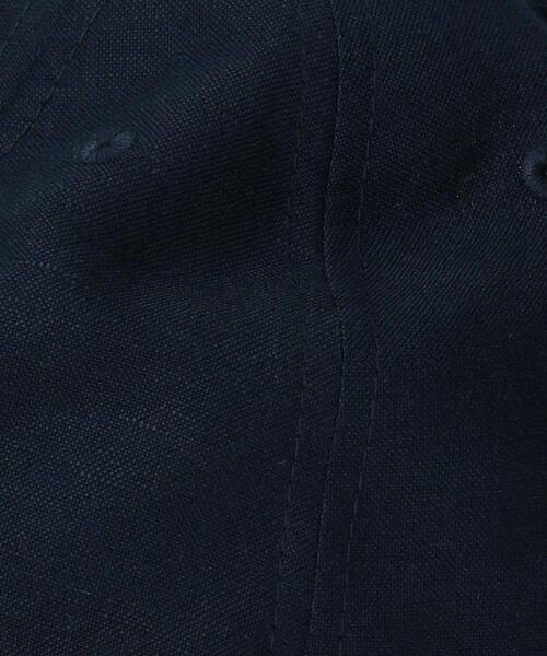 BEAUTY&YOUTH UNITED ARROWS（ビューティーアンドユースユナイテッドアローズ）の「リネン/レーヨン キャップ（キャップ・メンズ・ブラック/オフホワイト/ネイビー・FREE）」の8枚目の写真