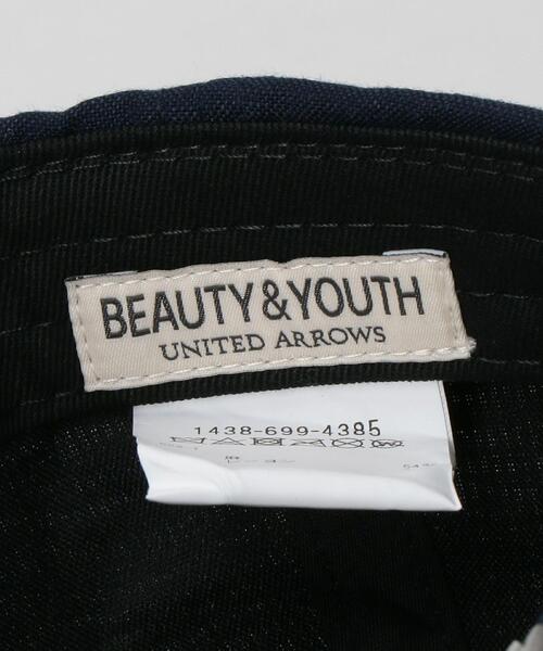 BEAUTY&YOUTH UNITED ARROWS（ビューティーアンドユースユナイテッドアローズ）の「リネン/レーヨン キャップ（キャップ・メンズ・ブラック/オフホワイト/ネイビー・FREE）」の17枚目の写真