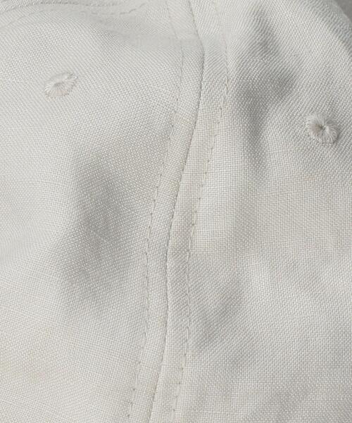 BEAUTY&YOUTH UNITED ARROWS（ビューティーアンドユースユナイテッドアローズ）の「リネン/レーヨン キャップ（キャップ・メンズ・ブラック/オフホワイト/ネイビー・FREE）」の11枚目の写真