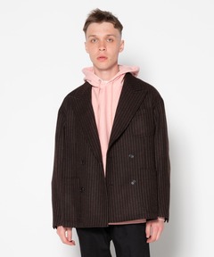BED J.W. FORD ベッドフォード　ノーカラージャケット　ショート丈 BED J.W. FORD/ベッドフォード】Collarless JKT ver.1（ノー