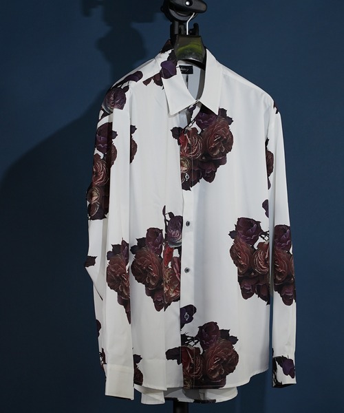 unrelaxing（アンリラクシング）の「ビッグシルエット総柄シャツ（シャツ/ブラウス・メンズ・ホワイト系その他2/ブラック系その他3/ブラック/ライトグレー/ライトホワイト/W/ダークオリーブ/その他14/ライトグリーン系/パイソン/ブラック系3/A/ホワイト系その他/ライトブラック/ブラック系その他4/ブラック系その他6/ホワイト系5/ダークブラック/その他26/ダークグリーン系/ブラック系4/ホワイト×エメラルドグリーン/ダークグリーン系2/その他29/チョコ/ケリーグリーン/ダークアッシュ/N/ブラック×ブラック/P/Y/その他35/レッド/チャコールグレー×ブラック/オリーブ系1/その他21/その他18/アッシュグレー/ブラック×ブルー/アイボリー系4/ブルー系6/ベージュ系その他/Z/チェリーレッド/その他13/J/ライトグリーン系1/ベージュ系/F/クリアブラック/グレー系その他2/インディゴブルー/スカイブルー系6/その他12/ブラック系その他/ライトブルー/クリアグリーン/クリアブルー/その他27/ホワイト×ブルー/ホワイト系その他7/イエロー系1/パープル/ブラック×ピンク/ライトグレー系1/ブラック系その他5/ホワイト×グレー/C/その他2/ダークグリーン系1/スミクロ/ホワイト系9/ホワイト系8/ホワイト系7/その他10/ブラック系1/ブラック×ホワイト/ホワイト系6/ホワイト系その他3/ホワイト/ブルー系8/ライトグリーン系4/カーキ系7/オリーブ系/アイボリー/グレー系2/ホワイト×ブラック/その他19/H/その他4/G/ブラック系7/ブラック系8/その他/その他17/Q/S/その他1/その他30・FREE）」の12枚目の写真