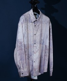 MEMENTISM（メメントイズム）の「ビッグシルエット総柄シャツ（シャツ/ブラウス）」