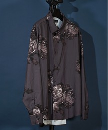 unrelaxing（アンリラクシング）の「ビッグシルエット総柄シャツ（シャツ/ブラウス）」