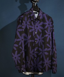 MEMENTISM（メメントイズム）の「ビッグシルエット総柄シャツ（シャツ/ブラウス）」