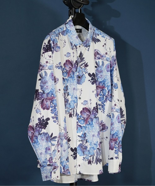 unrelaxing（アンリラクシング）の「ビッグシルエット総柄シャツ（シャツ/ブラウス・メンズ・ホワイト系その他2/ブラック系その他3/ブラック/ライトグレー/ライトホワイト/W/ダークオリーブ/その他14/ライトグリーン系/パイソン/ブラック系3/A/ホワイト系その他/ライトブラック/ブラック系その他4/ブラック系その他6/ホワイト系5/ダークブラック/その他26/ダークグリーン系/ブラック系4/ホワイト×エメラルドグリーン/ダークグリーン系2/その他29/チョコ/ケリーグリーン/ダークアッシュ/N/ブラック×ブラック/P/Y/その他35/レッド/チャコールグレー×ブラック/オリーブ系1/その他21/その他18/アッシュグレー/ブラック×ブルー/アイボリー系4/ブルー系6/ベージュ系その他/Z/チェリーレッド/その他13/J/ライトグリーン系1/ベージュ系/F/クリアブラック/グレー系その他2/インディゴブルー/スカイブルー系6/その他12/ブラック系その他/ライトブルー/クリアグリーン/クリアブルー/その他27/ホワイト×ブルー/ホワイト系その他7/イエロー系1/パープル/ブラック×ピンク/ライトグレー系1/ブラック系その他5/ホワイト×グレー/C/その他2/ダークグリーン系1/スミクロ/ホワイト系9/ホワイト系8/ホワイト系7/その他10/ブラック系1/ブラック×ホワイト/ホワイト系6/ホワイト系その他3/ホワイト/ブルー系8/ライトグリーン系4/カーキ系7/オリーブ系/アイボリー/グレー系2/ホワイト×ブラック/その他19/H/その他4/G/ブラック系7/ブラック系8/その他/その他17/Q/S/その他1/その他30・FREE）」の10枚目の写真