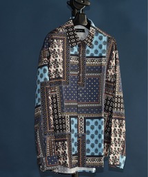 unrelaxing（アンリラクシング）の「ビッグシルエット総柄シャツ（シャツ/ブラウス）」