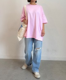 PICHI（ピイチ）の「オーバーサイズドルマンTee（Tシャツ/カットソー）」