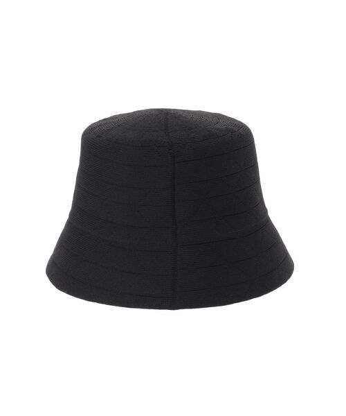 MURUA（ムルーア）の「ニットジャガードベルハット（ハット・レディース・ブラック/その他1・FREE）」の9枚目の写真