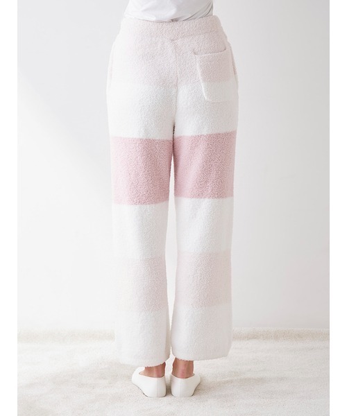 gelato pique（ジェラートピケ）の「べビモコ3ボーダーロングパンツ