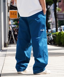 【Laufer】コットンツイル ワイドパンツ / Cotton twill wide leg trousers / パンツ ワイドテーパード バルーンパンツ