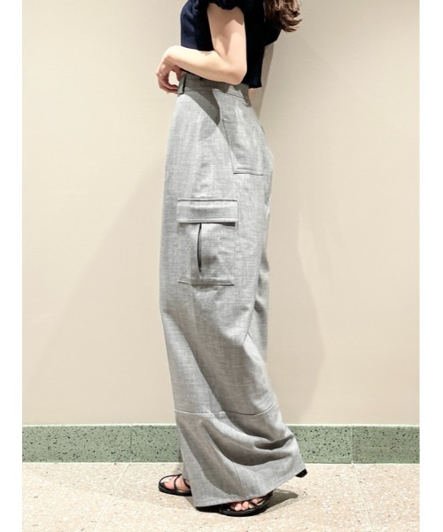 SNIDEL スナイデル バリエカーゴパンツ GRY 00サイズ SNIDEL カーゴパンツ バリエカーゴパンツ レディース : ZOZOTOWN