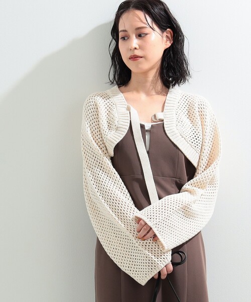 Ray BEAMS - Ray BEAMS レイビームス 切り替え カーディガン Ray BEAMS（レイ ビームス）【別注】Champion / ニット