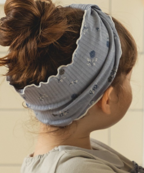pairmanon（ペアマノン）の「リブ リボン ヘアバンド（ヘアバンド・キッズ・パープル/ライトベージュ/その他/ブルー系その他/ピンク/モカ・M/S）」の11枚目の写真