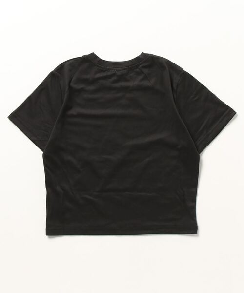 NOVESSEL(ノベセル)の「A'GEM/9 × .kom『NOVESSEL/ノベセル』ロゴデザインクロップド丈Tシャツ(Tシャツ/カットソー・レディース・ホワイト/ブラック・FREE)」の3枚目の写真