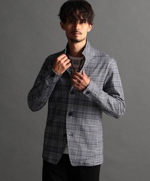 NICOLE CLUB FOR MEN | ポンチテキスタイルプリント微起毛スタンドカットジャケット(その他アウター)