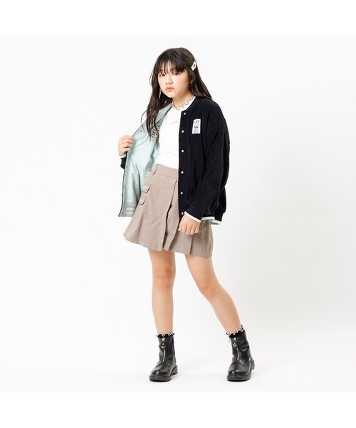 algy（アルジー）の「リバーシブルスタジャン（スタジャン・キッズ・ブラウン/チャコール/ミント・X-SMALL/MEDIUM/SMALL/XX-SMALL）」の9枚目の写真