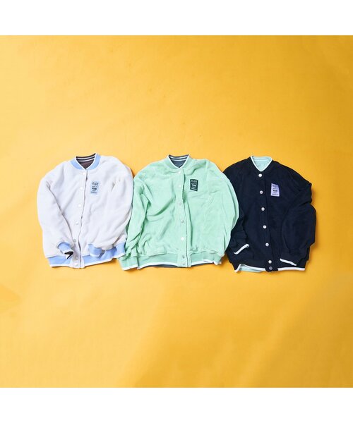 algy（アルジー）の「リバーシブルスタジャン（スタジャン・キッズ・ブラウン/チャコール/ミント・X-SMALL/MEDIUM/SMALL/XX-SMALL）」の13枚目の写真