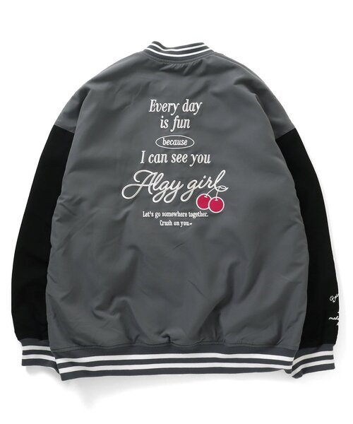 algy（アルジー）の「リバーシブルスタジャン（スタジャン・キッズ・ブラウン/チャコール/ミント・X-SMALL/MEDIUM/SMALL/XX-SMALL）」の19枚目の写真