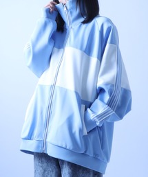 SITRY | Big silhouette high collar switching Jersey / ビッグシルエット 切り替え ジャージ(ジャージ)