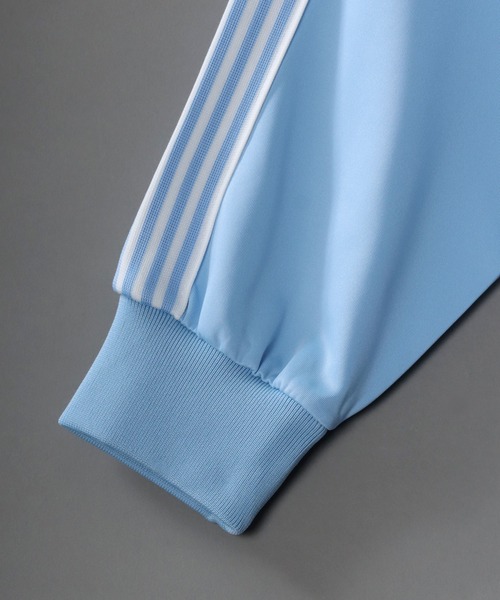 SITRY(シトリー)の「Big silhouette high collar switching Jersey / ビッグシルエット 切り替え ジャージ(ジャージ・メンズ・ブラック/サックスブルー・M/L)」の9枚目の写真