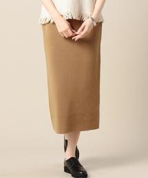 BEAUTY&YOUTH UNITED ARROWS | BY コットンミラノリブミモレ丈スカート(スカート)