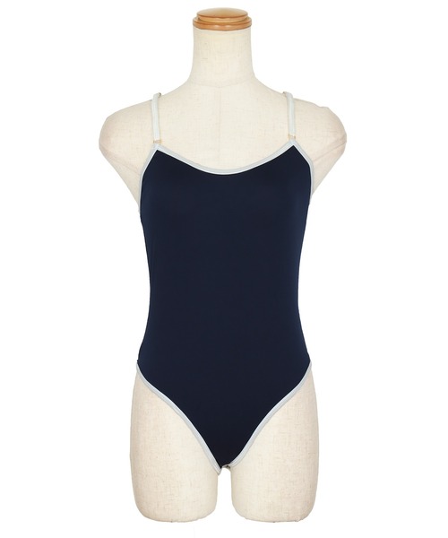 Tika（ティカ）の「コスプレ セクシー スクール水着 レオタード ハイレグ コスチューム（コスチューム/パーティーグッズ・レディース・ネイビー・M）」の9枚目の写真