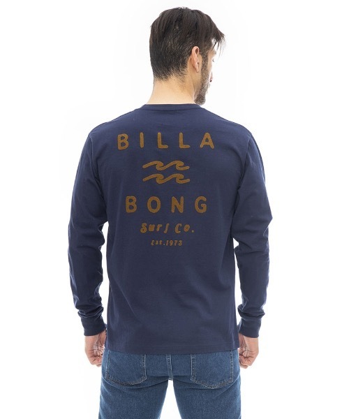 BILLABONG（ビラボン）の「BILLABONG メンズ ONE TIME ロンＴ 【2023年秋冬モデル】/ビラボンUSAコットンブランドロゴバックプリントロングスリーブTシャツ（Tシャツ/カットソー・メンズ・ブラック/グリーン系その他/オフホワイト/ネイビー・LARGE/SMALL/MEDIUM/X-LARGE）」の15枚目の写真