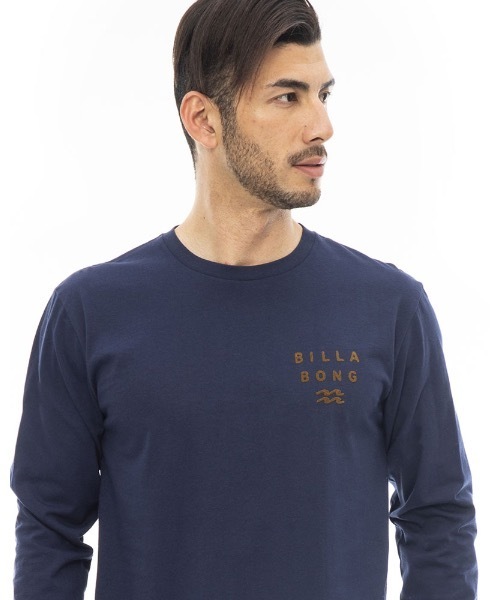 BILLABONG（ビラボン）の「BILLABONG メンズ ONE TIME ロンＴ 【2023年秋冬モデル】/ビラボンUSAコットンブランドロゴバックプリントロングスリーブTシャツ（Tシャツ/カットソー・メンズ・ブラック/グリーン系その他/オフホワイト/ネイビー・LARGE/SMALL/MEDIUM/X-LARGE）」の16枚目の写真