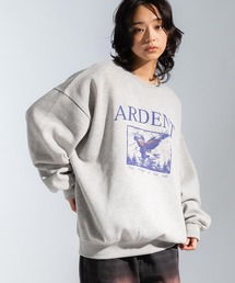 Ressaca（レサーカ）の「裏起毛スウェットプルオーバー イーグルグラフィックプリント オーバーサイズ（スウェット・メンズ）」