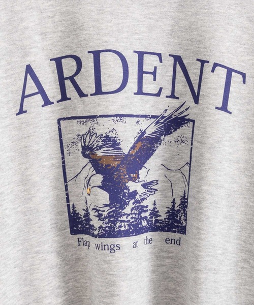 Ressaca(レサーカ)の「裏起毛スウェットプルオーバー イーグルグラフィックプリント オーバーサイズ(スウェット・レディース・グレー/ブラック/グリーン/ネイビー/オートミール・L/XL/M)」の21枚目の写真