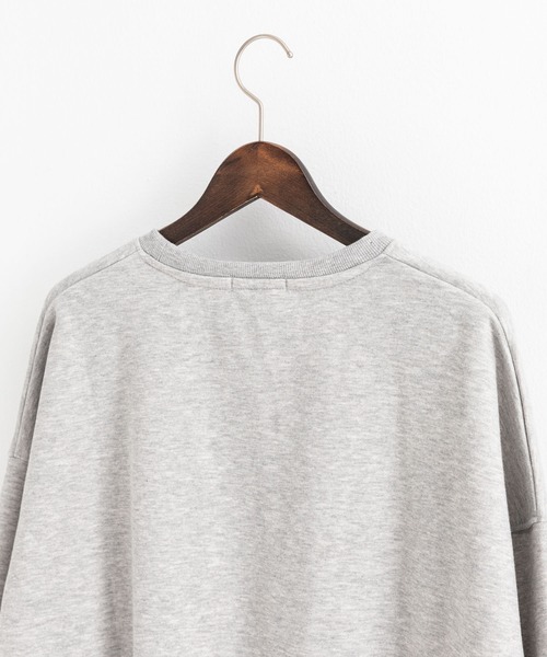 Ressaca(レサーカ)の「裏起毛スウェットプルオーバー イーグルグラフィックプリント オーバーサイズ(スウェット・レディース・グレー/ブラック/グリーン/ネイビー/オートミール・L/XL/M)」の8枚目の写真