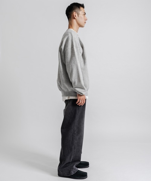 Ressaca(レサーカ)の「裏起毛スウェットプルオーバー イーグルグラフィックプリント オーバーサイズ(スウェット・レディース・グレー/ブラック/グリーン/ネイビー/オートミール・L/XL/M)」の17枚目の写真