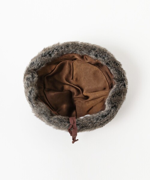 Casselini（キャセリーニ）の「Casselini × B:MING by BEAMS / 別注 ロシア帽（ハット・キッズ・ブラウン/オリーブ・ONE SIZE）」の6枚目の写真