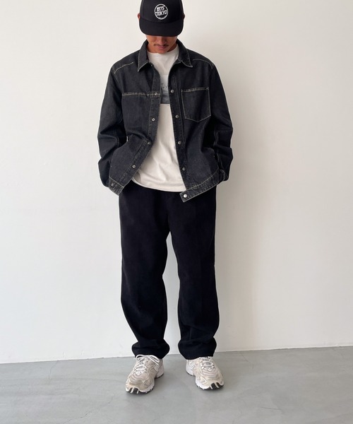 CANAL JEAN（キャナルジーン）の「YA-YA×choice_cnl　エンジニアデニムジャケット（デニムジャケット・レディース・ブラック/インディゴブルー・1/2）」の17枚目の写真